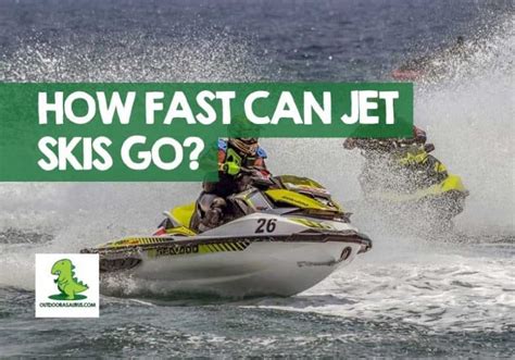 How Fast Does Jet Ski Go?
